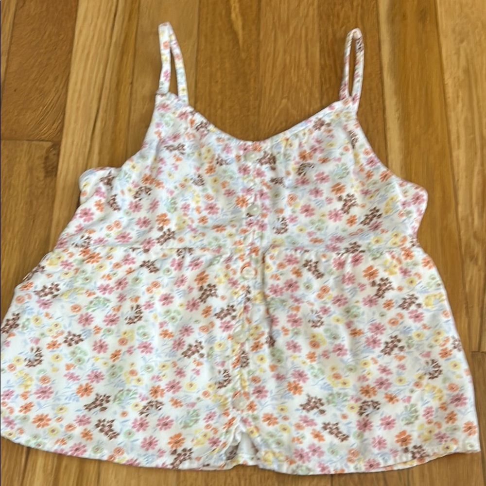 Abercrombie Kids Floral Sleeveless Top. Size 9/10